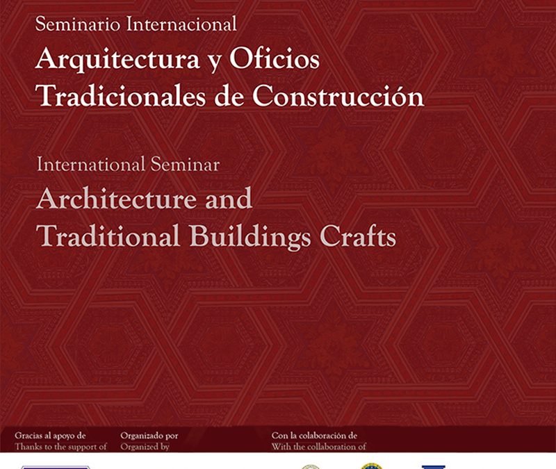 2016 Architecture and Traditional Building Crafts